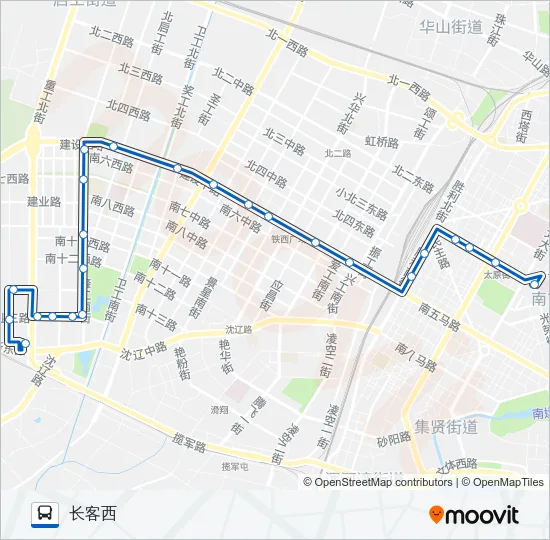 240路 Bus Line Map