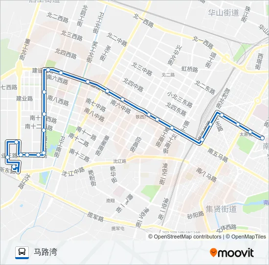 240路 Bus Line Map