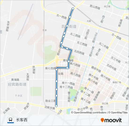 241路 Bus Line Map