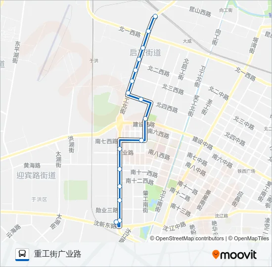 241路 Bus Line Map