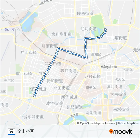 242路 Bus Line Map