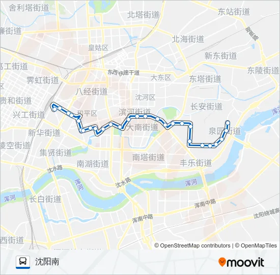 246路 Bus Line Map
