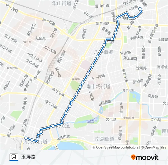 247路 Bus Line Map