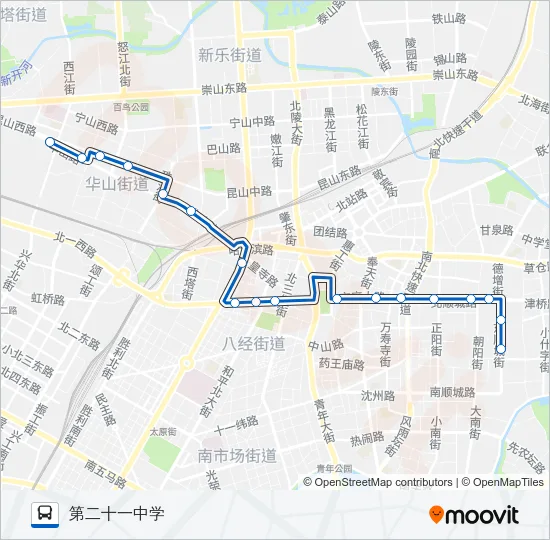 248路 Bus Line Map