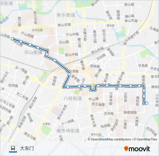248路 Bus Line Map