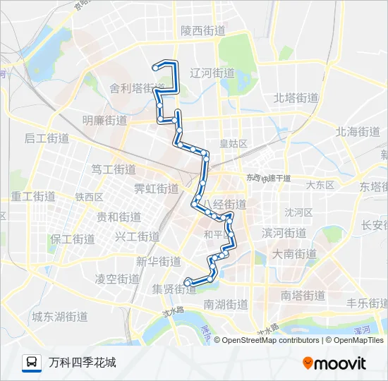 249路 Bus Line Map