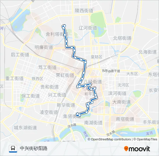 249路 Bus Line Map