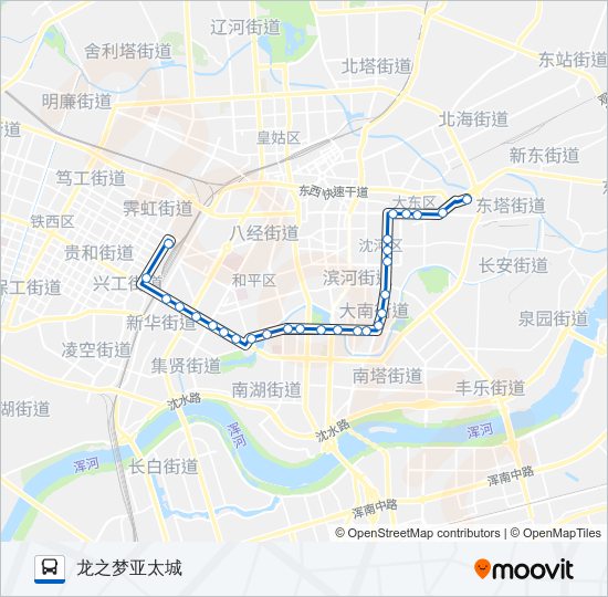 251路 bus Line Map