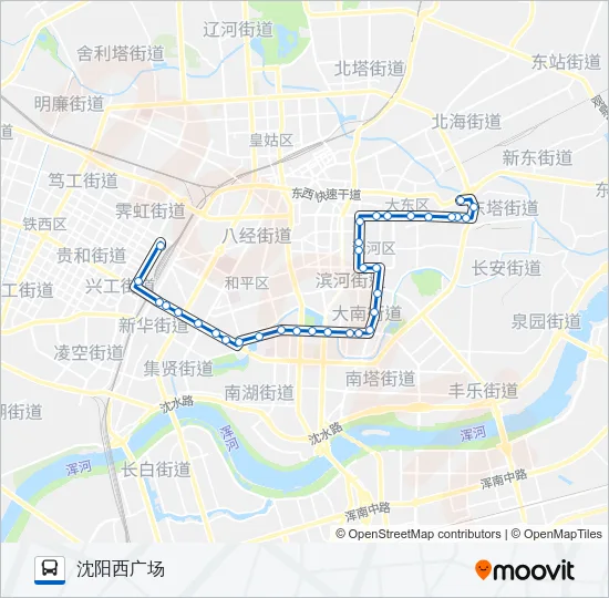 251路 Bus Line Map