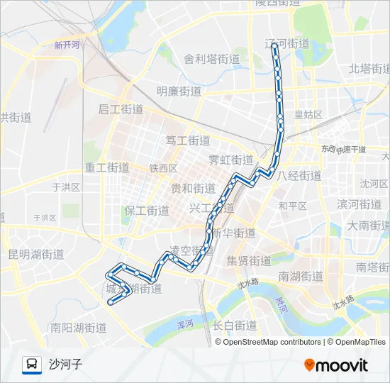 252路 Bus Line Map