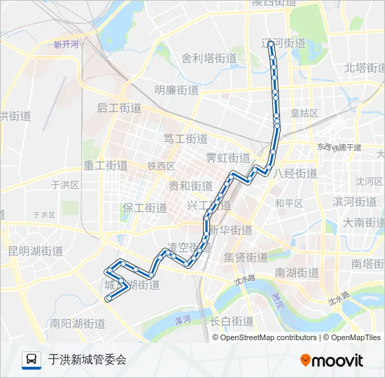 252路 Bus Line Map