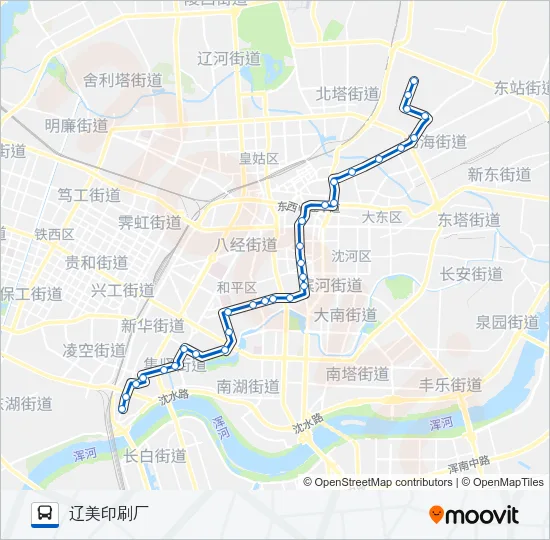256路 Bus Line Map