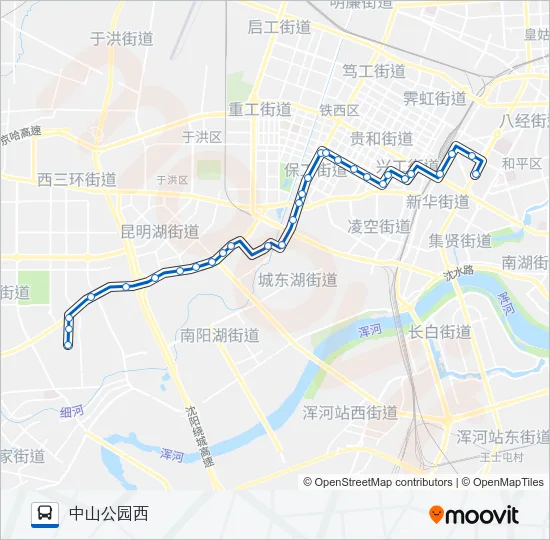 261路 Bus Line Map