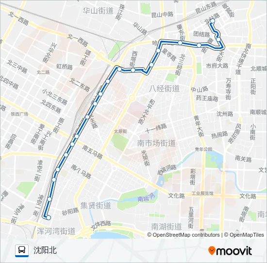 262路 Bus Line Map
