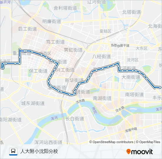 266路 Bus Line Map