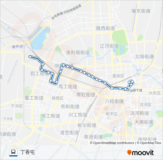 267路 Bus Line Map