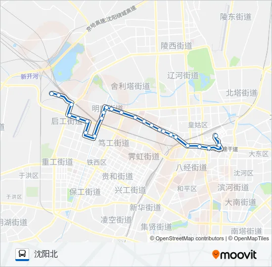 267路 Bus Line Map
