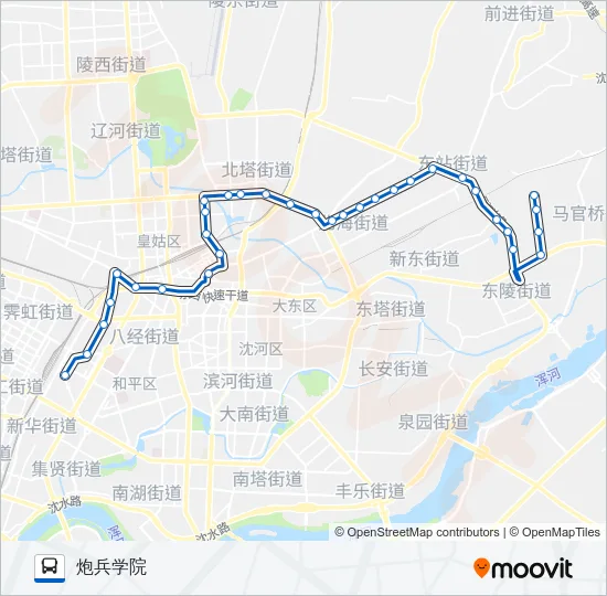 271路 Bus Line Map