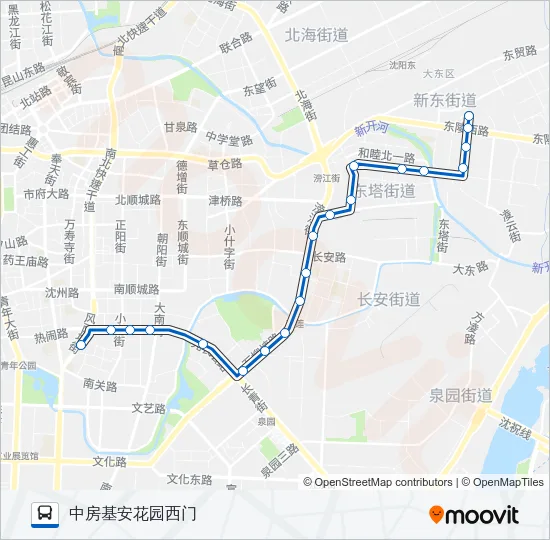 274路 Bus Line Map