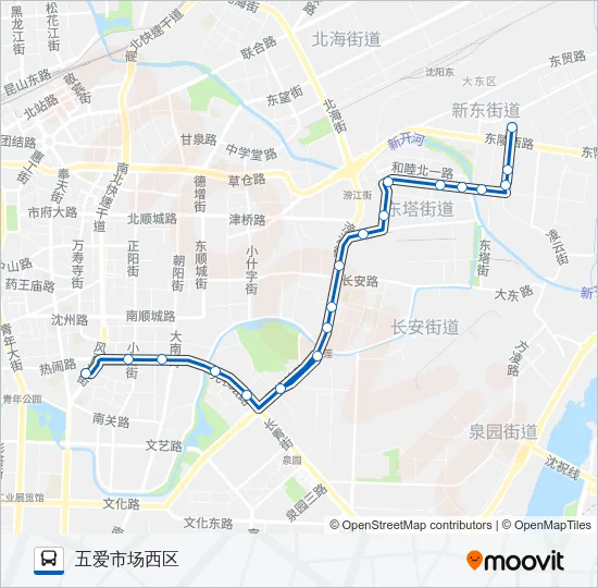 274路 Bus Line Map