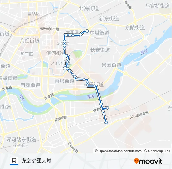 276路 Bus Line Map
