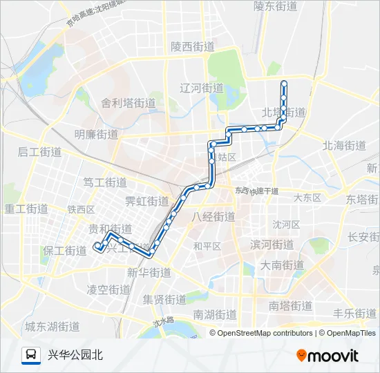 279路 Bus Line Map