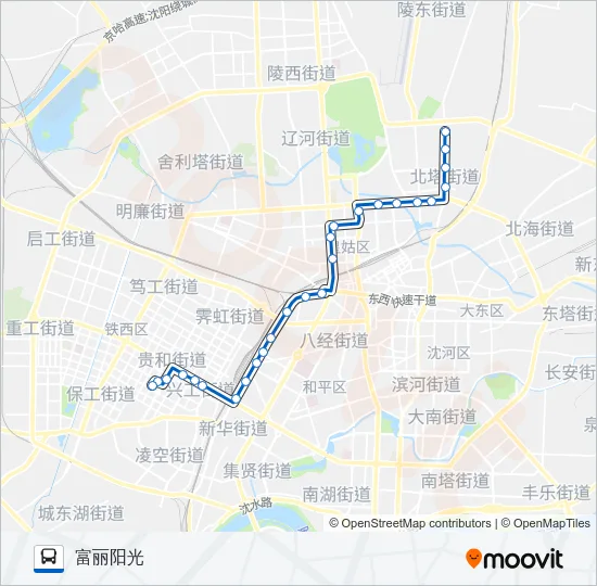 279路 Bus Line Map