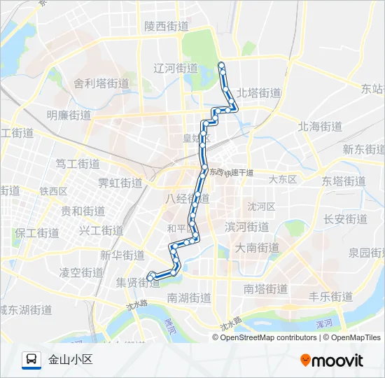 280路 Bus Line Map