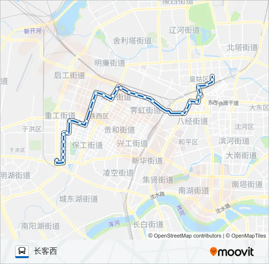 288路 Bus Line Map