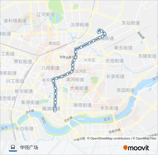 289路 Bus Line Map