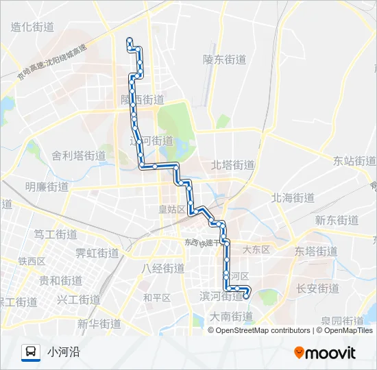 290路 Bus Line Map