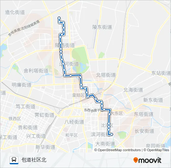 290路 Bus Line Map