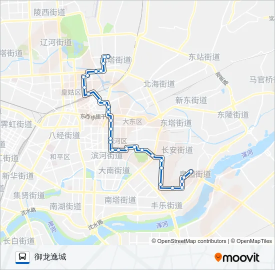 292路 Bus Line Map