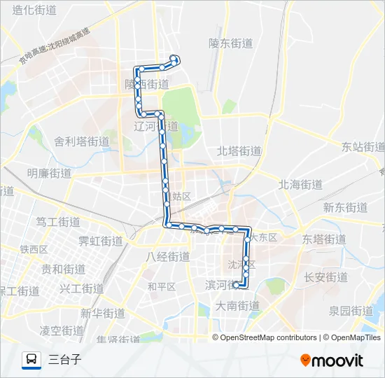 294路 Bus Line Map