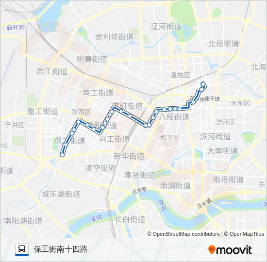 295路 Bus Line Map