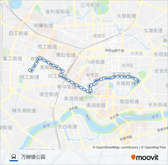 297路 Bus Line Map