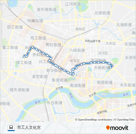 297路 Bus Line Map
