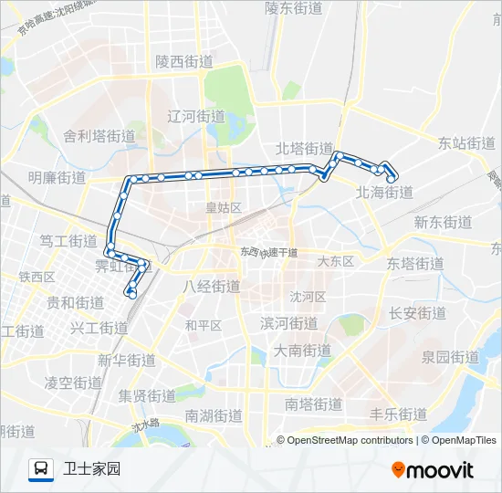 299路 Bus Line Map