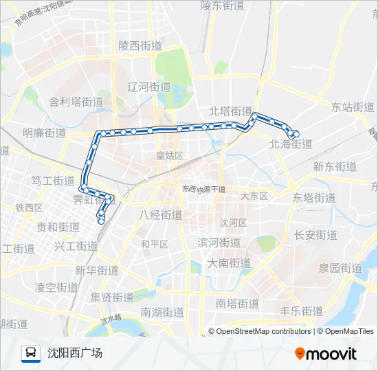 299路 Bus Line Map