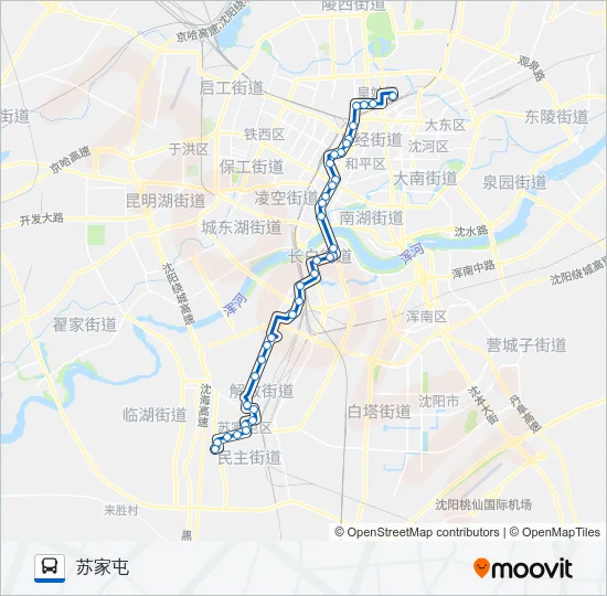 324路 Bus Line Map