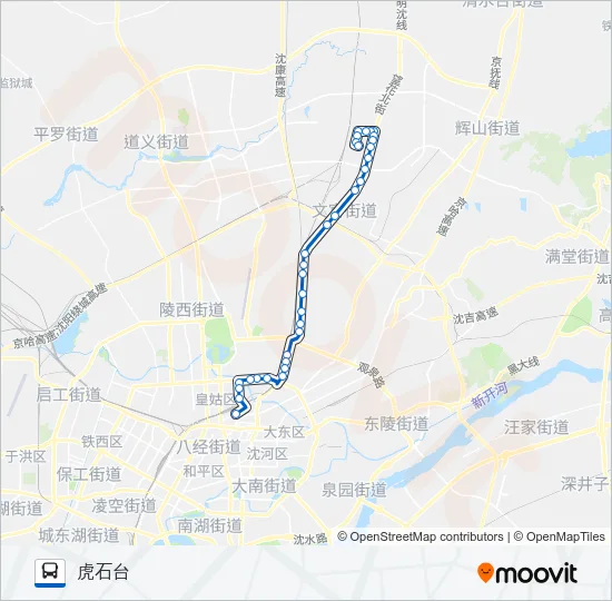 325路 Bus Line Map