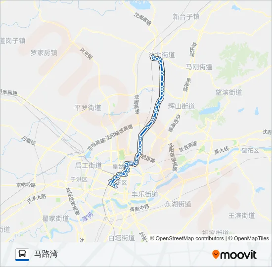 328路 Bus Line Map