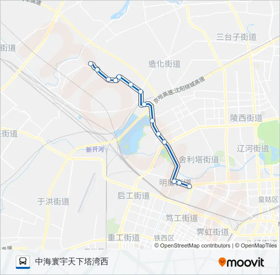 329支 Bus Line Map