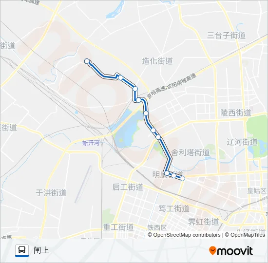 329支 Bus Line Map