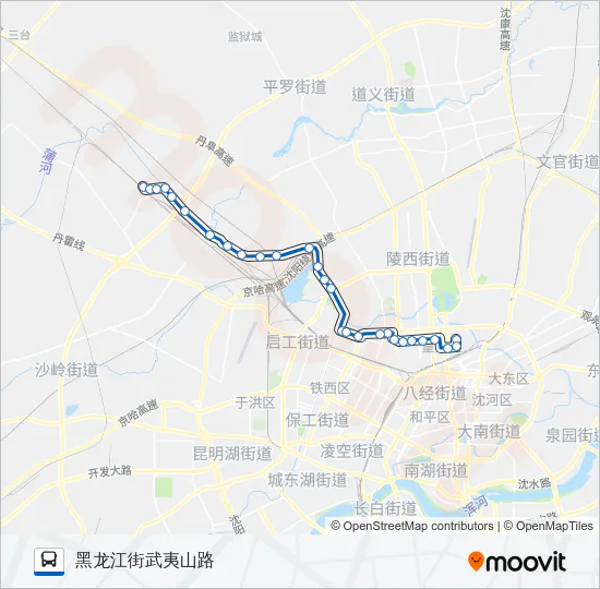 329路 Bus Line Map