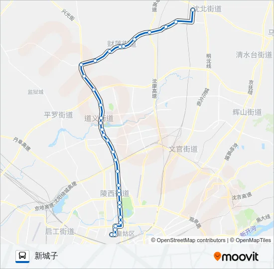 382路 Bus Line Map