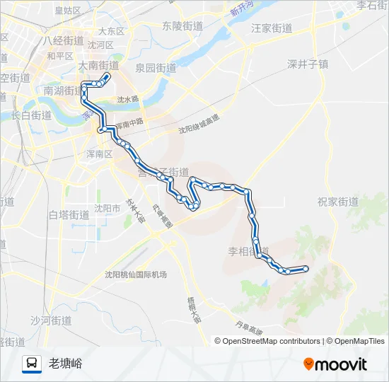 388路 Bus Line Map