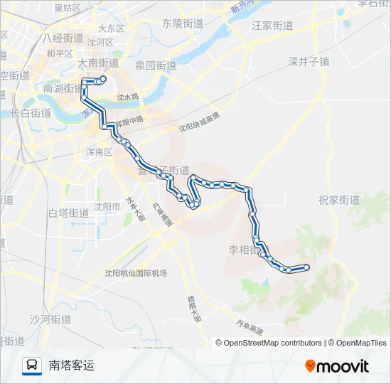 388路 Bus Line Map