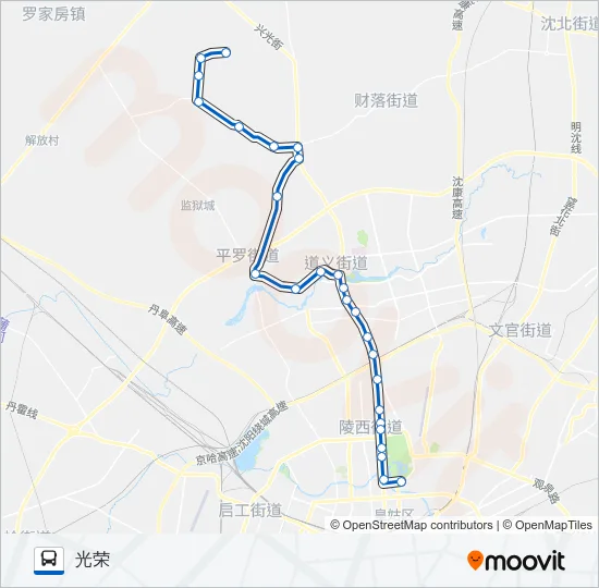 393路 Bus Line Map