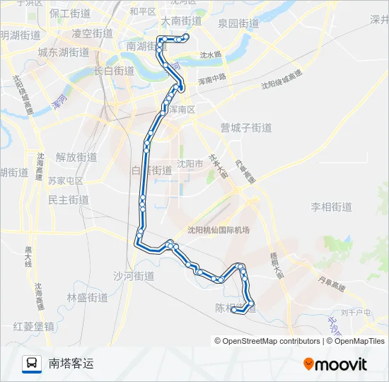 394路 Bus Line Map